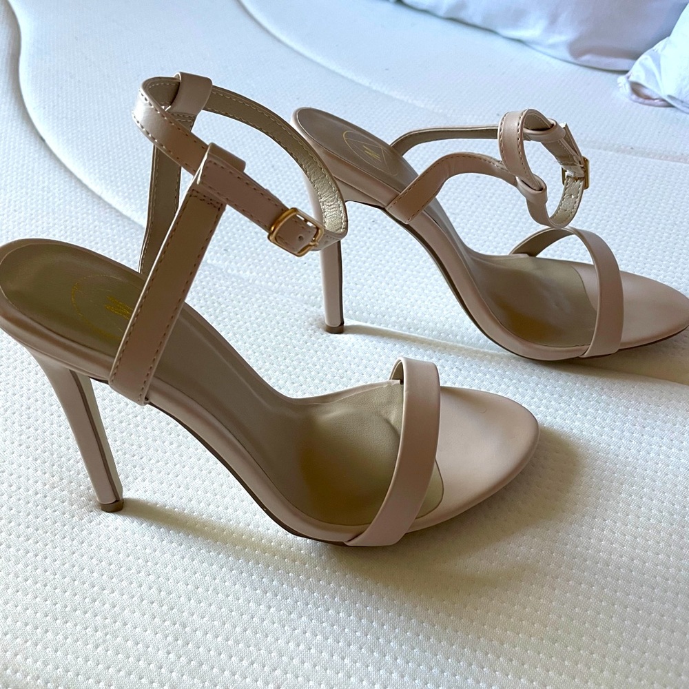 Missguided Nude stilettos